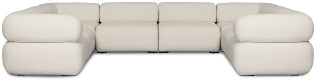 Celeste Light Beige Fabric 8-piece Modular Sectional