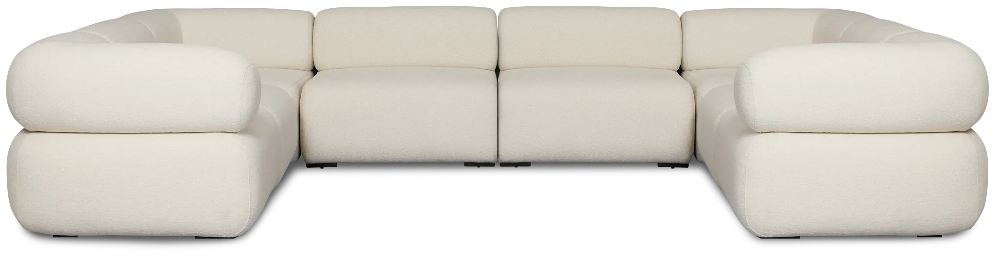 Celeste Light Beige Fabric 8-piece Modular Sectional