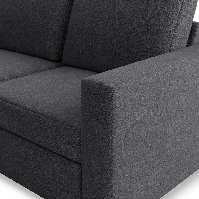 Citymod Dark Gray Fabric 8-piece Modular Sectional