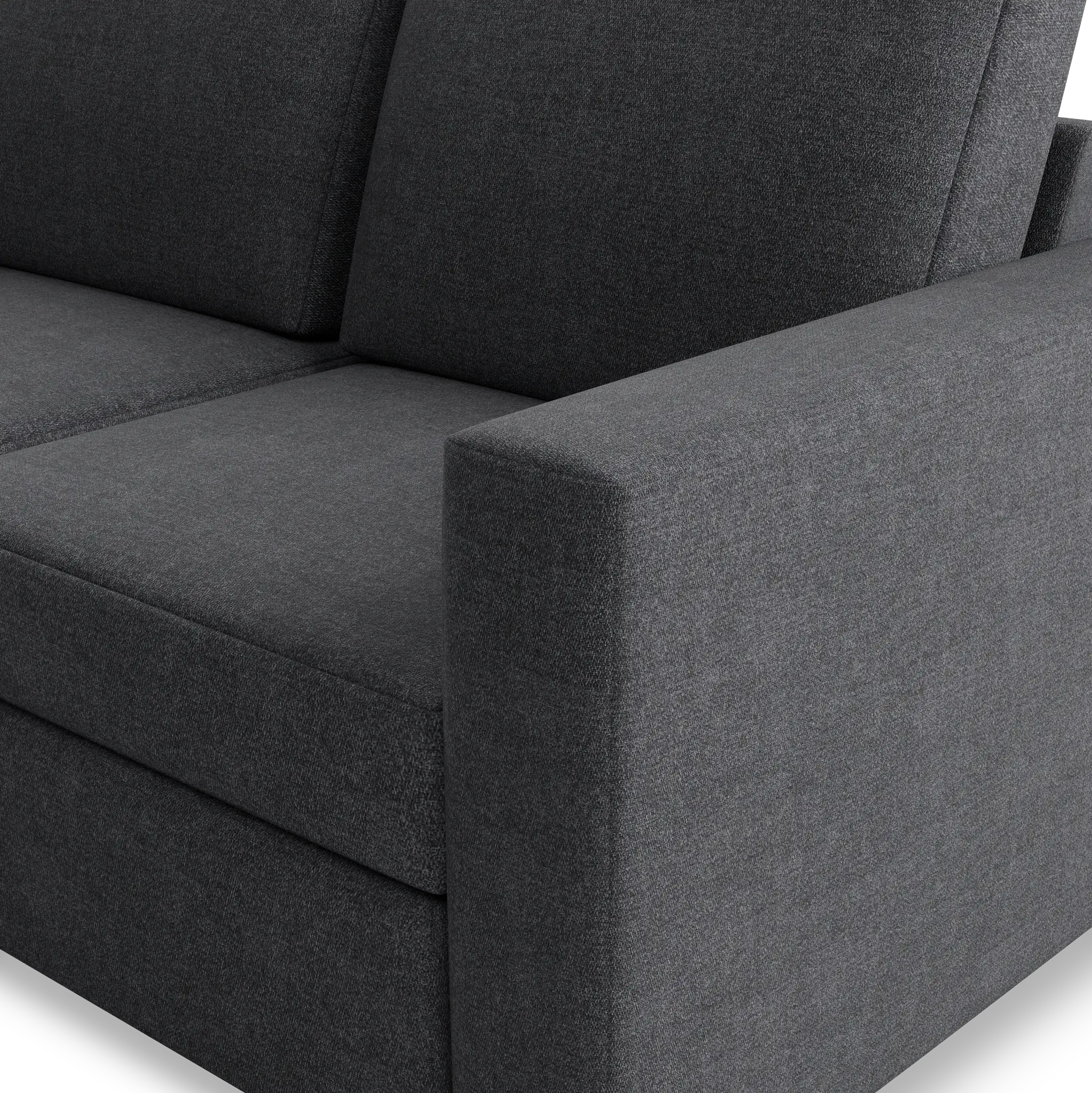 Citymod Dark Gray Fabric 8-piece Modular Sectional Citymod Dark Gray Fabric 8-piece Modular Sectional