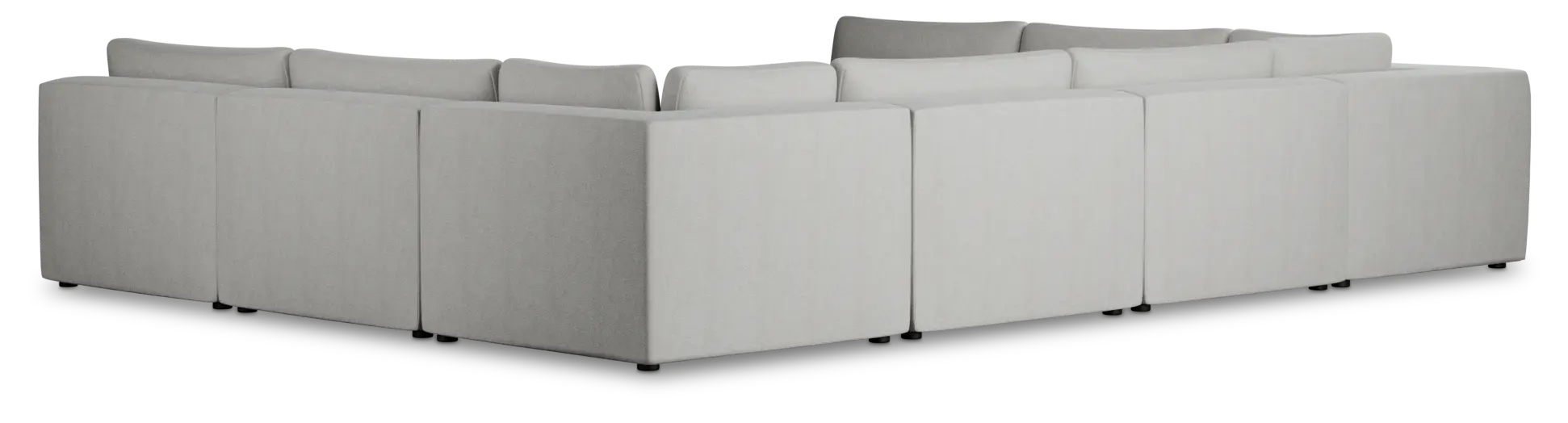 Destin Sutton Gray Fabric 8-piece Modular Sectional Destin Sutton Gray Fabric 8-piece Modular Sectional