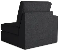 Citymod Dark Gray Fabric Left Chair