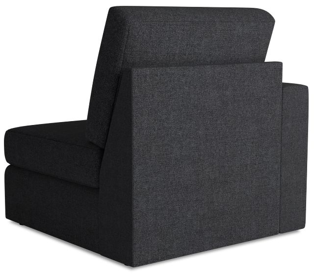 Citymod Dark Gray Fabric Left Chair