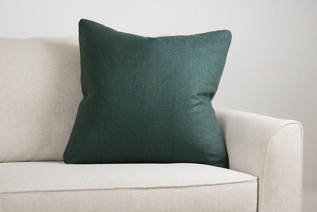 Zeke Green 24" Accent Pillow