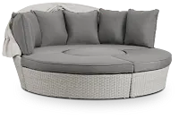 Biscayne Gray Canopy Daybed