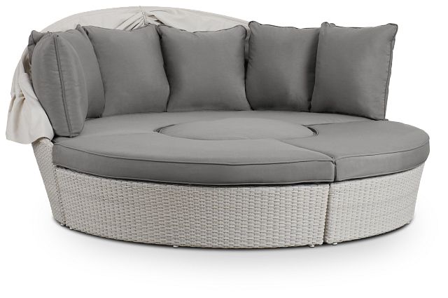 Biscayne Gray Canopy Daybed (2)