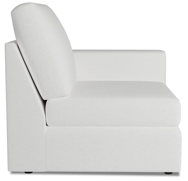 Citymod White Fabric Right Chair