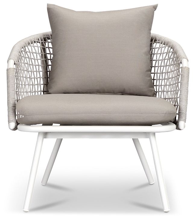Antigua White Gray Arm Chair (1)