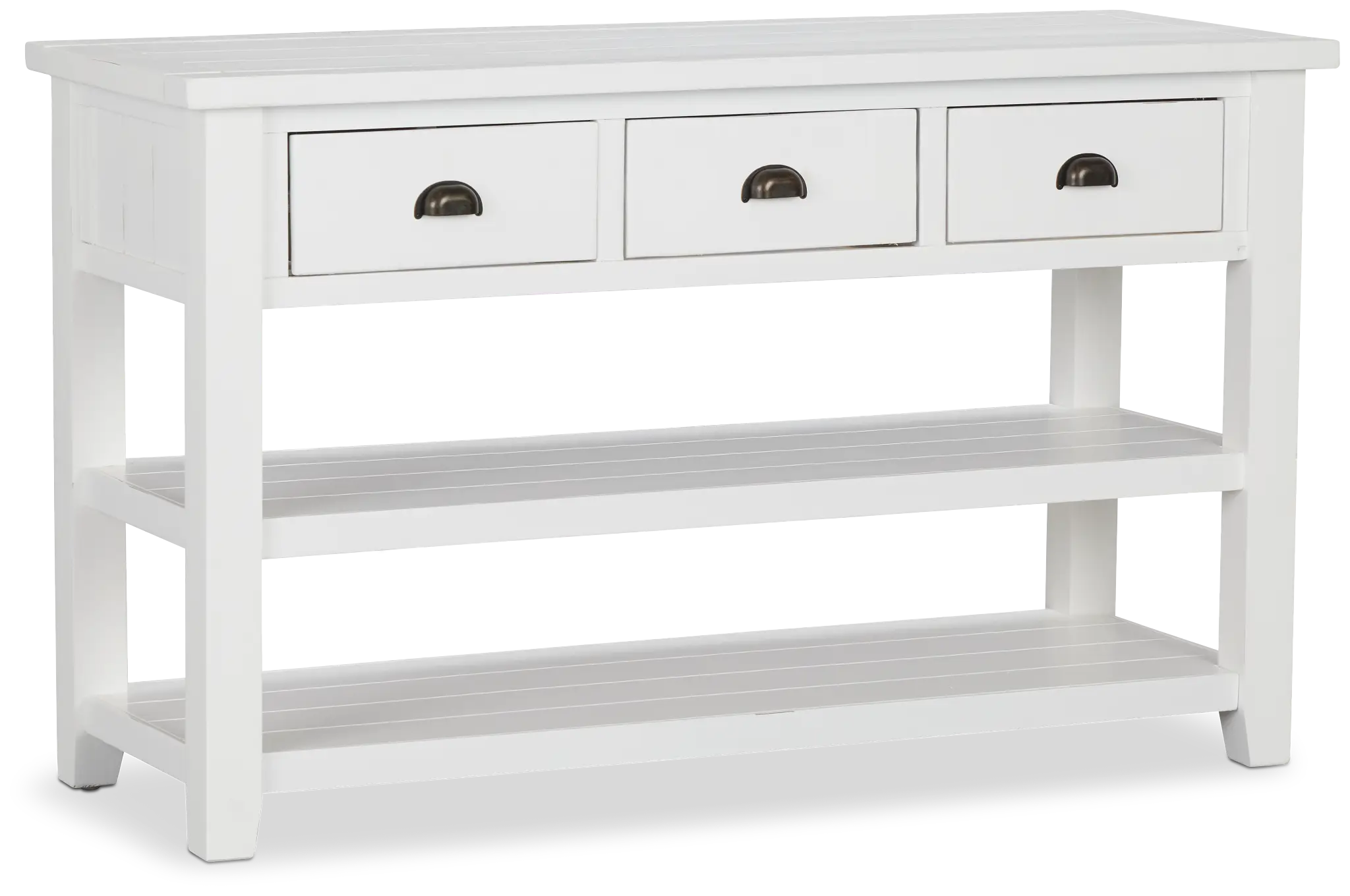 Bismark White Sofa Table Bismark White Sofa Table