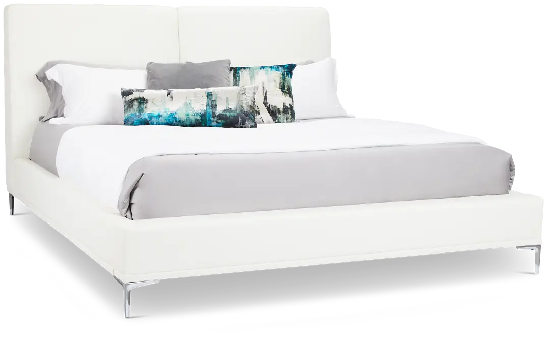 Emit White Micro Panel Bed Emit White Micro Panel Bed