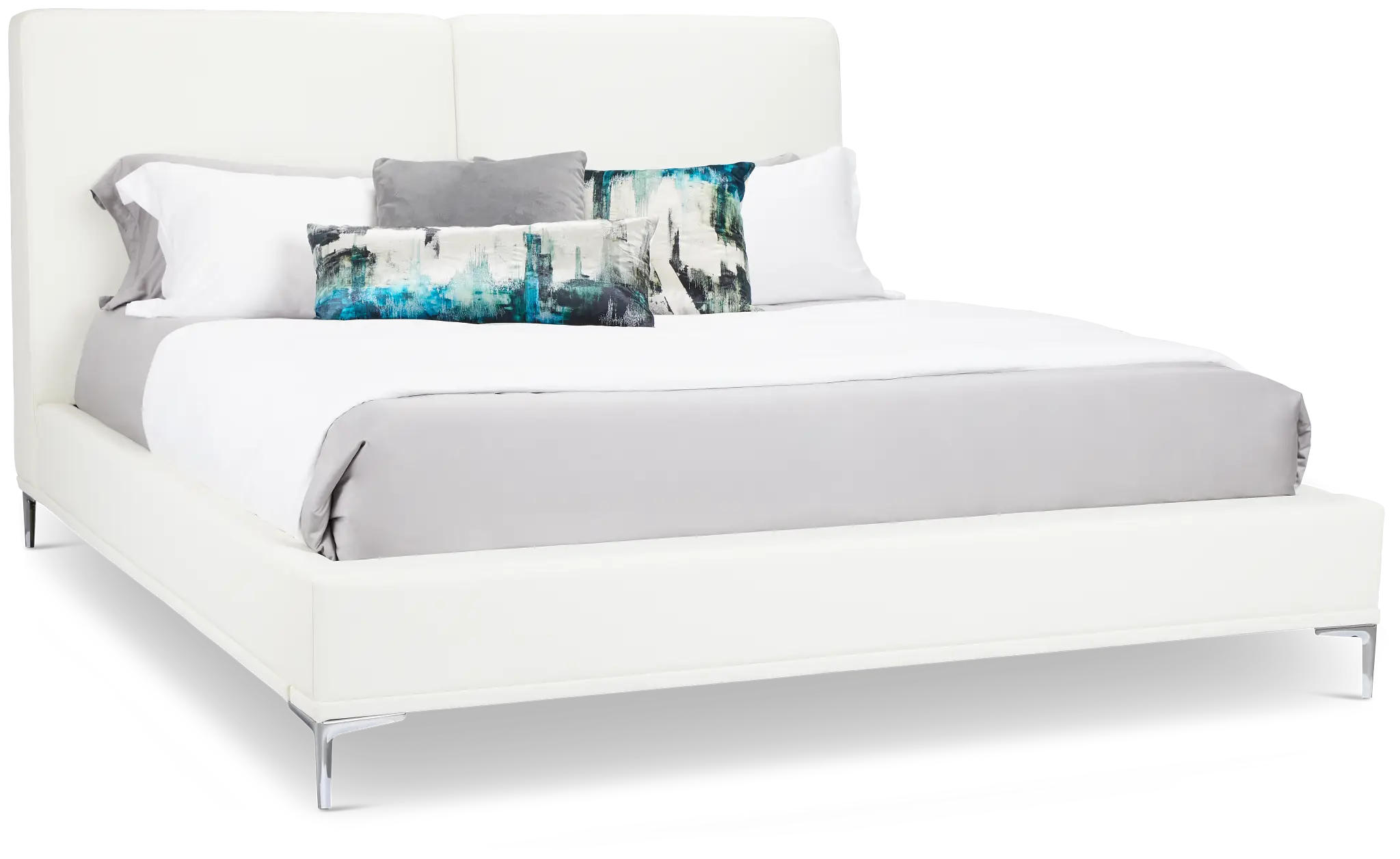 Emit White Micro Panel Bed Emit White Micro Panel Bed