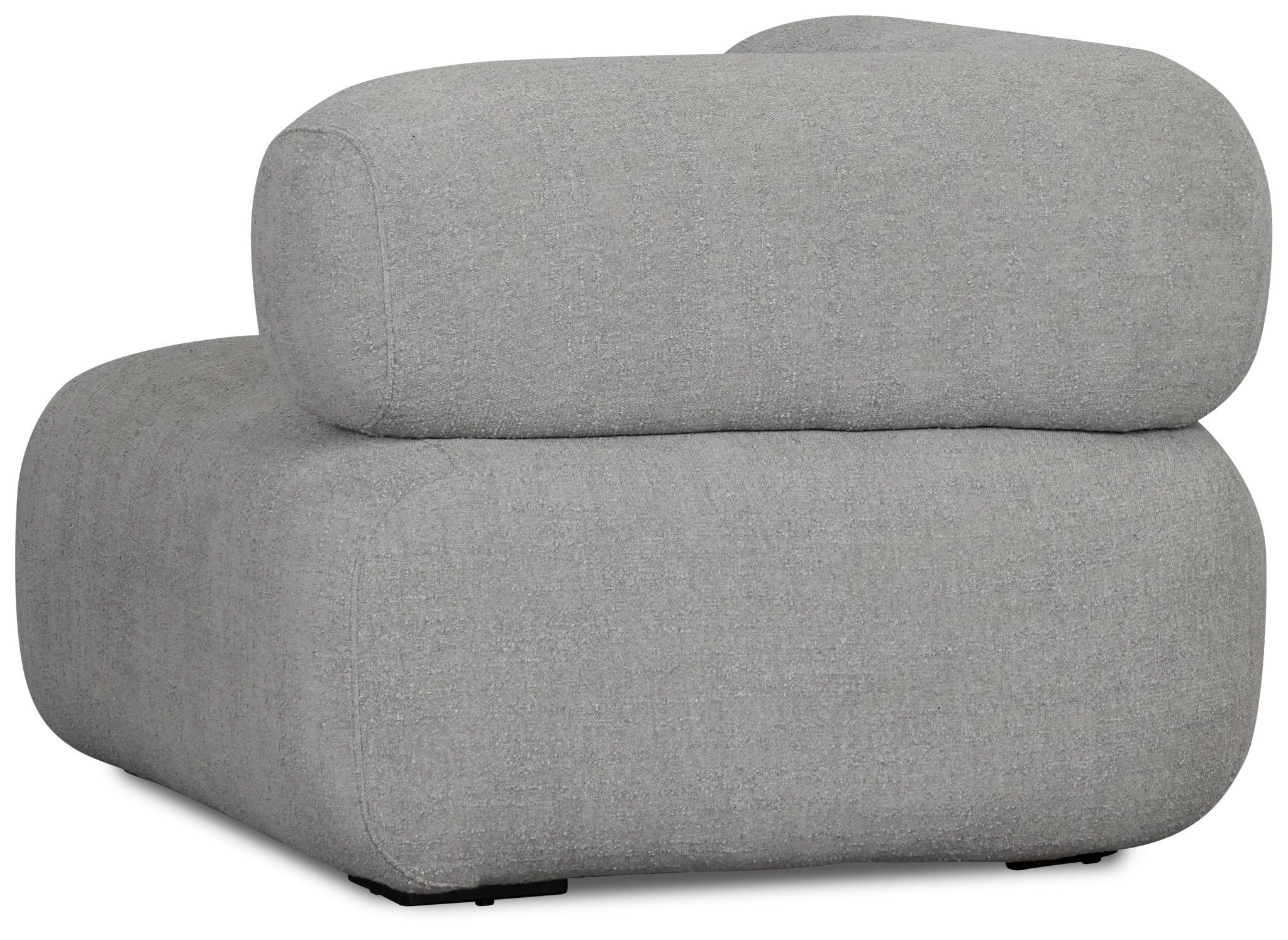 Celeste Light Gray Fabric Right Chair Celeste Light Gray Fabric Right Chair