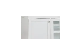 Newport White 76" Tv Stand