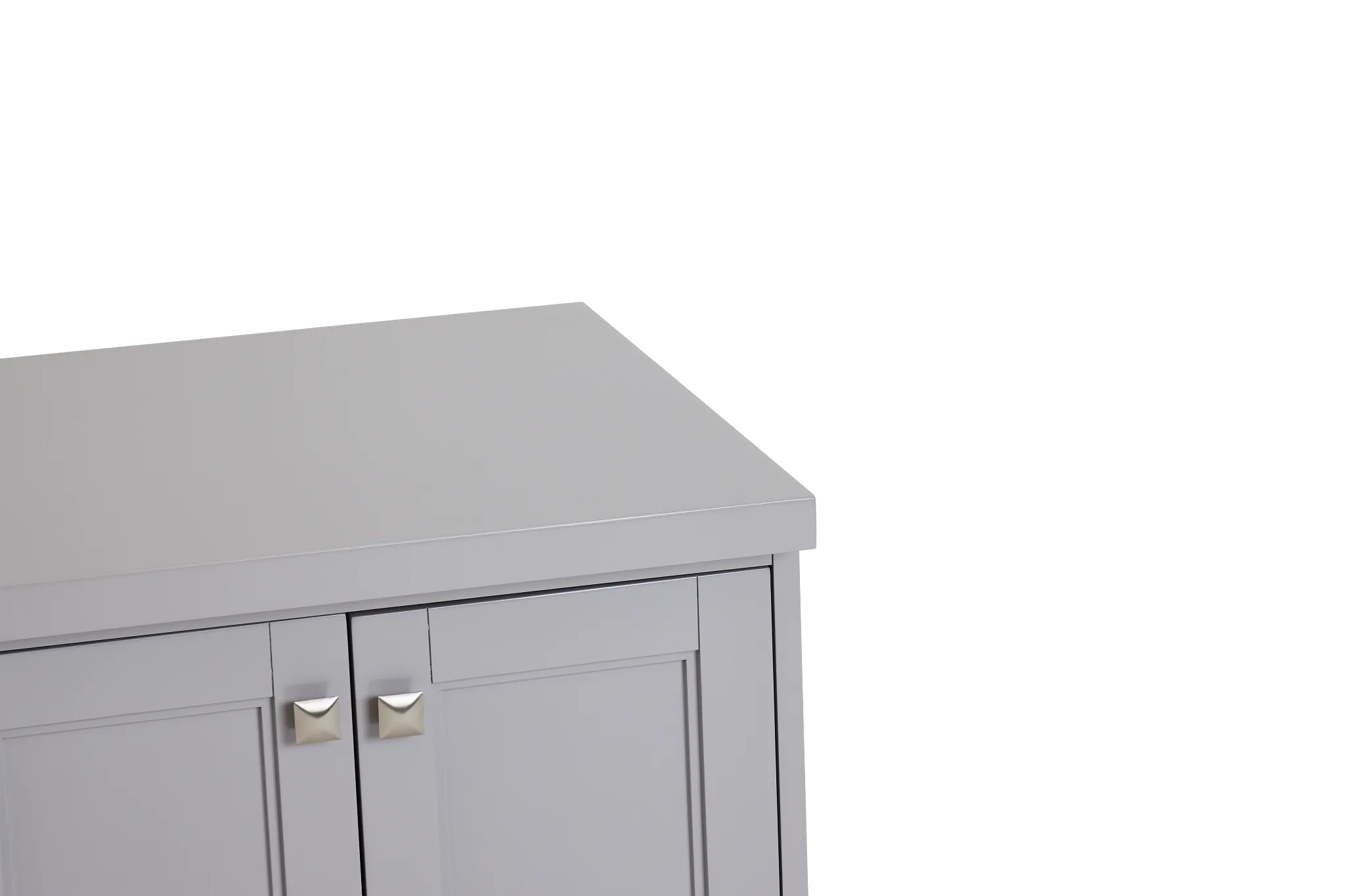 Newport Gray Door Cabinet