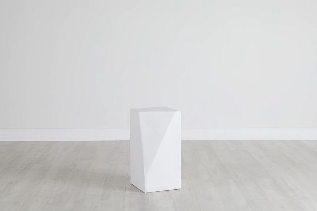 Lex White Accent Table