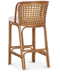 Maui Light Tonewoven 30" Upholstered Barstool