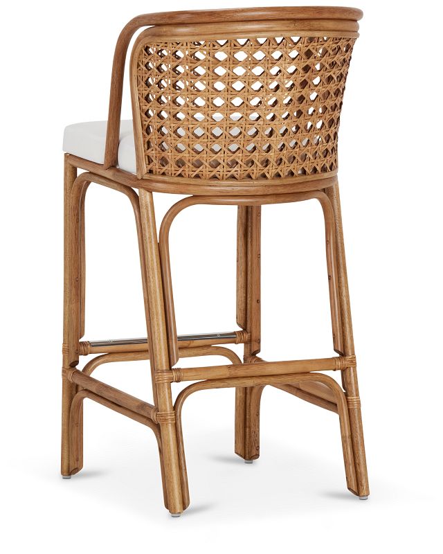 Maui Light Tonewoven 30" Upholstered Barstool