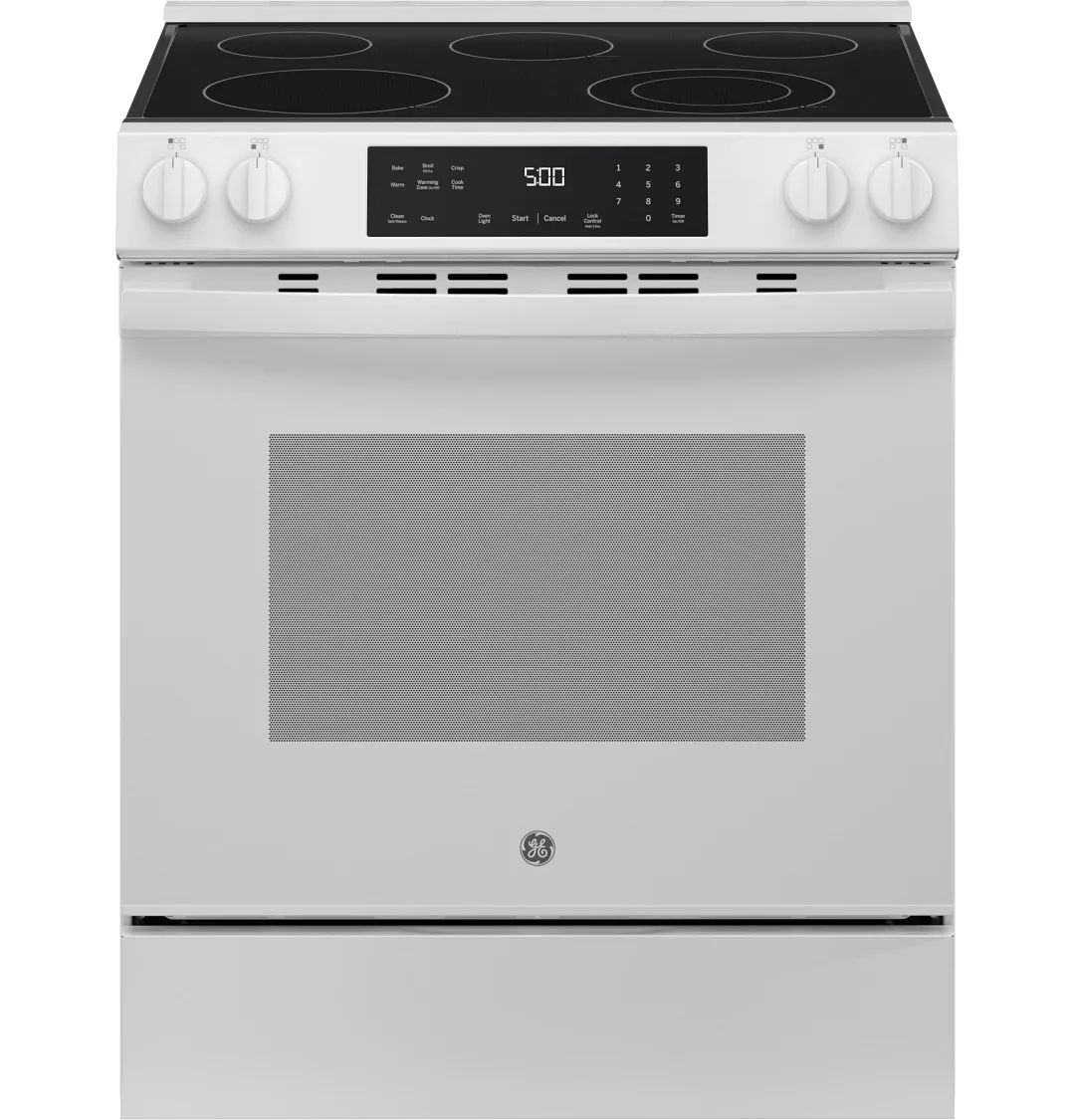 Ge 500 Series White 30" Electric Range