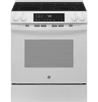 Ge 500 Series White 30" Electric Range