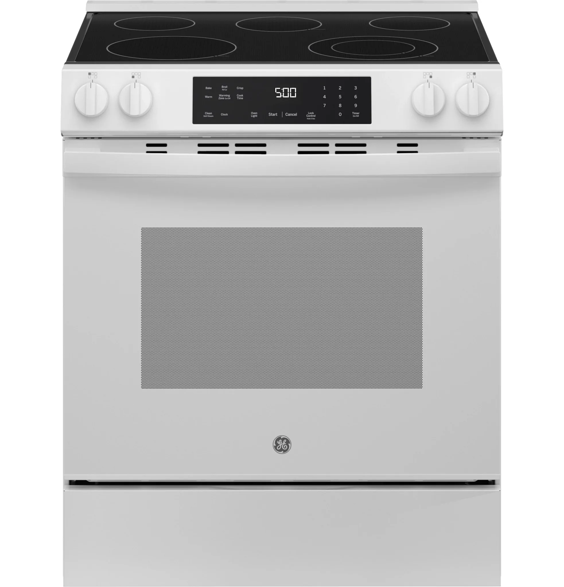 Ge 500 Series White 30" Electric Range