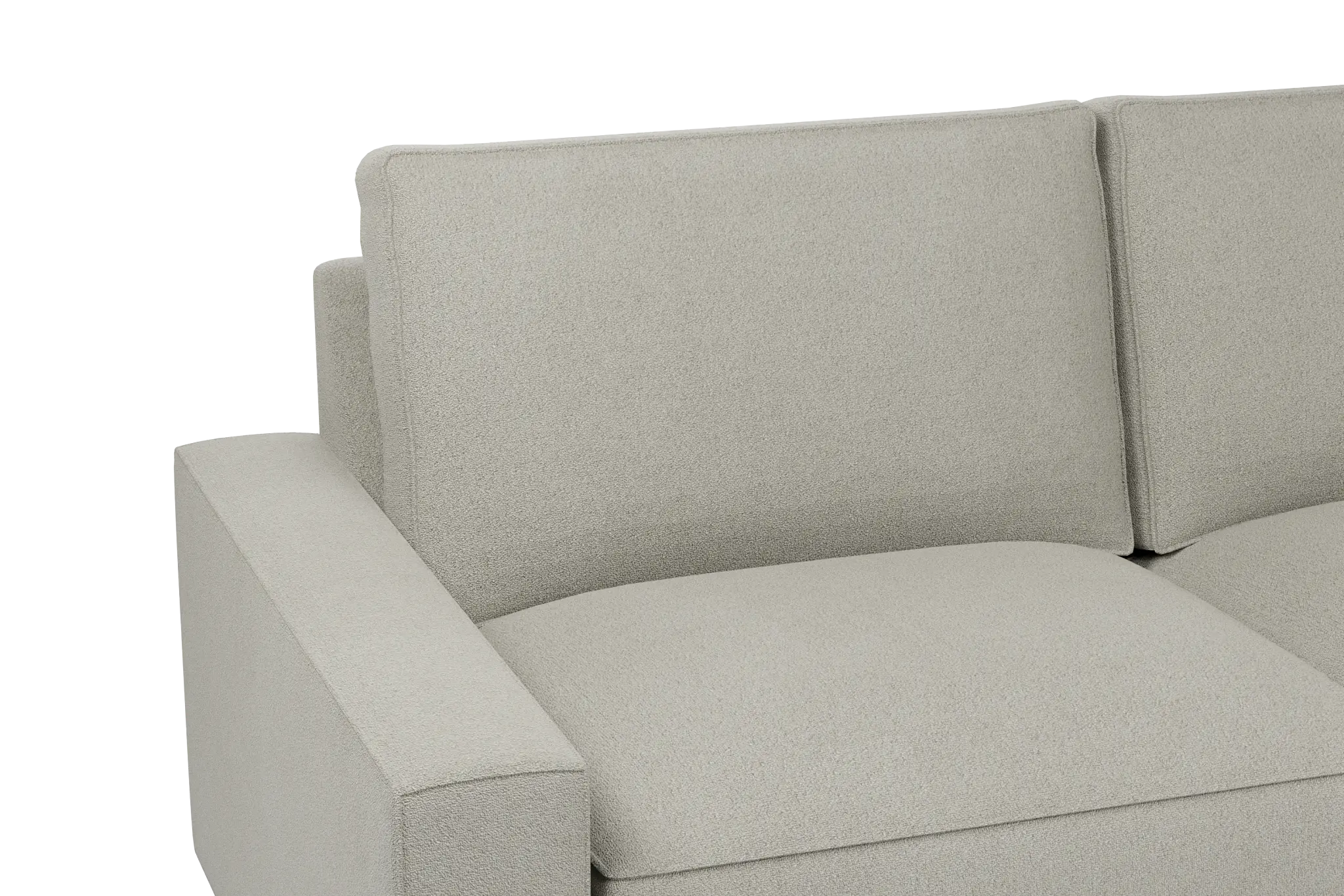 Edgewater Elite Gray 84" Sofa W/ 2 Cushions Edgewater Elite Gray 84" Sofa W/ 2 Cushions