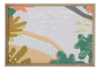 Landscape Light Gray Canvas Wall Art