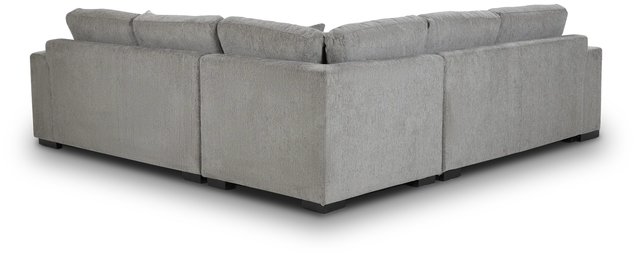 Blakely Gray Fabric Medium 2-arm Left Facing Sleeper Sectional Blakely Gray Fabric Medium 2-arm Left Facing Sleeper Sectional