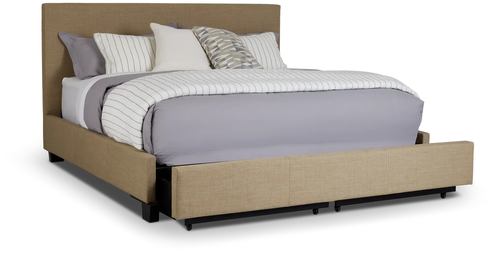 Madden Taupe Uph Platform Storage Bed Madden Taupe Uph Platform Storage Bed