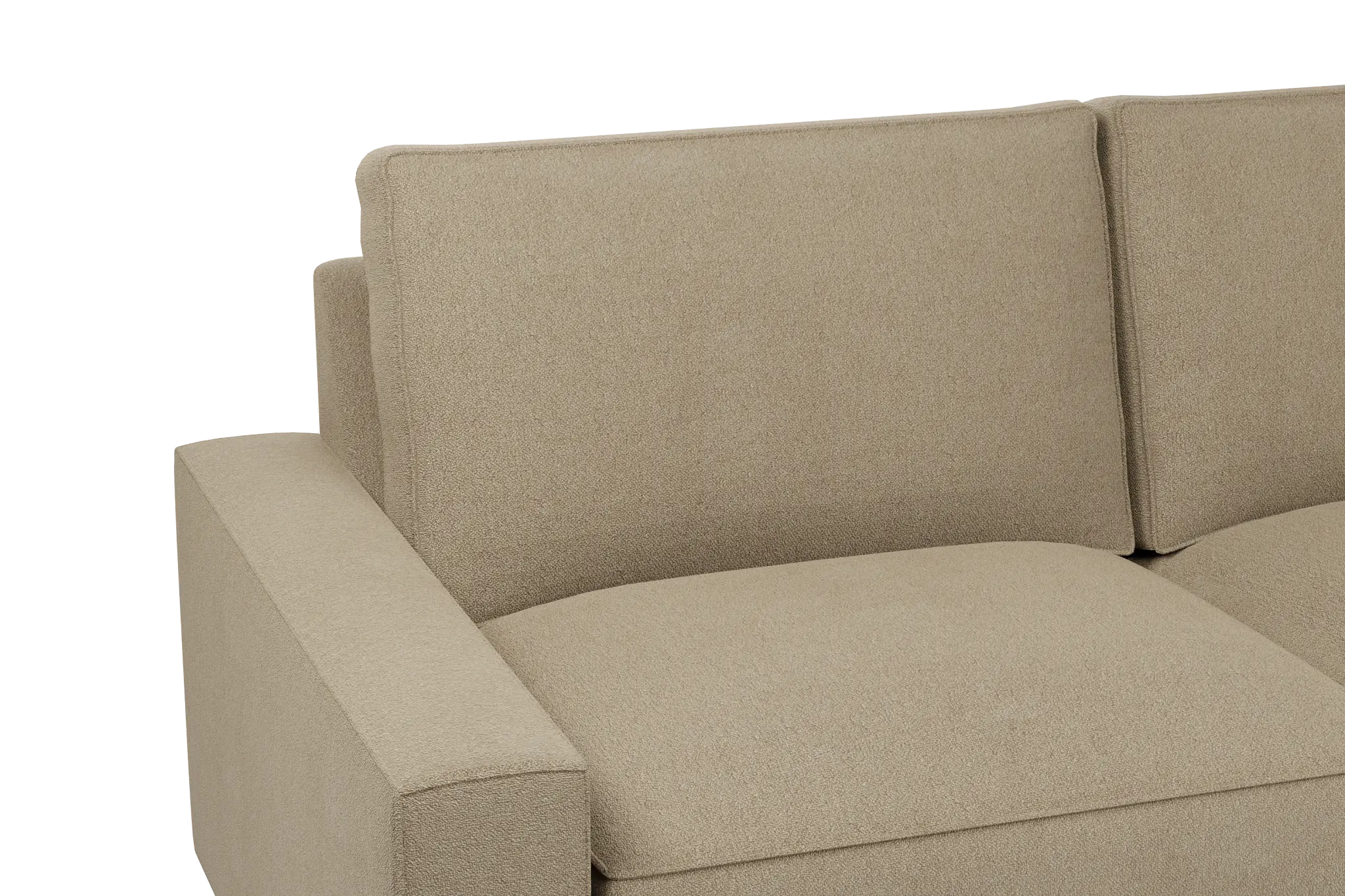 Edgewater Elite Taupe 84" Sofa W/ 2 Cushions Edgewater Elite Taupe 84" Sofa W/ 2 Cushions
