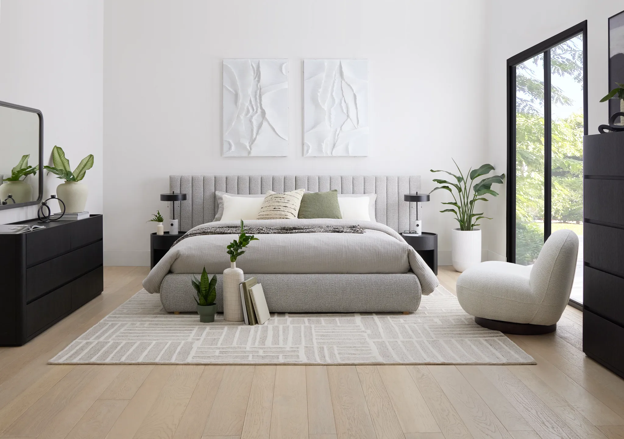 Astorio White Wall Art