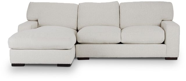 Veronica White Down Left Chaise Sectional (4)