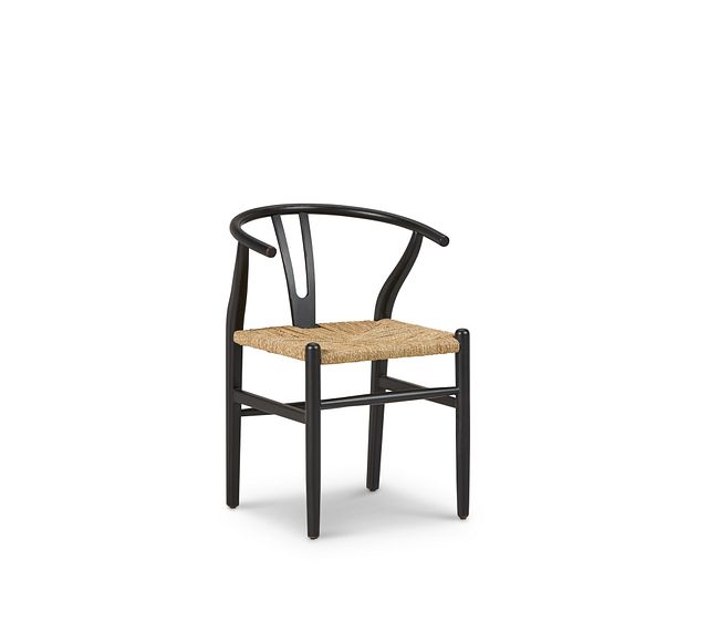 Moya Black Wood Side Chair (1)