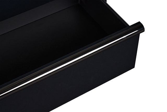 Doral Black 5-drawer Chest