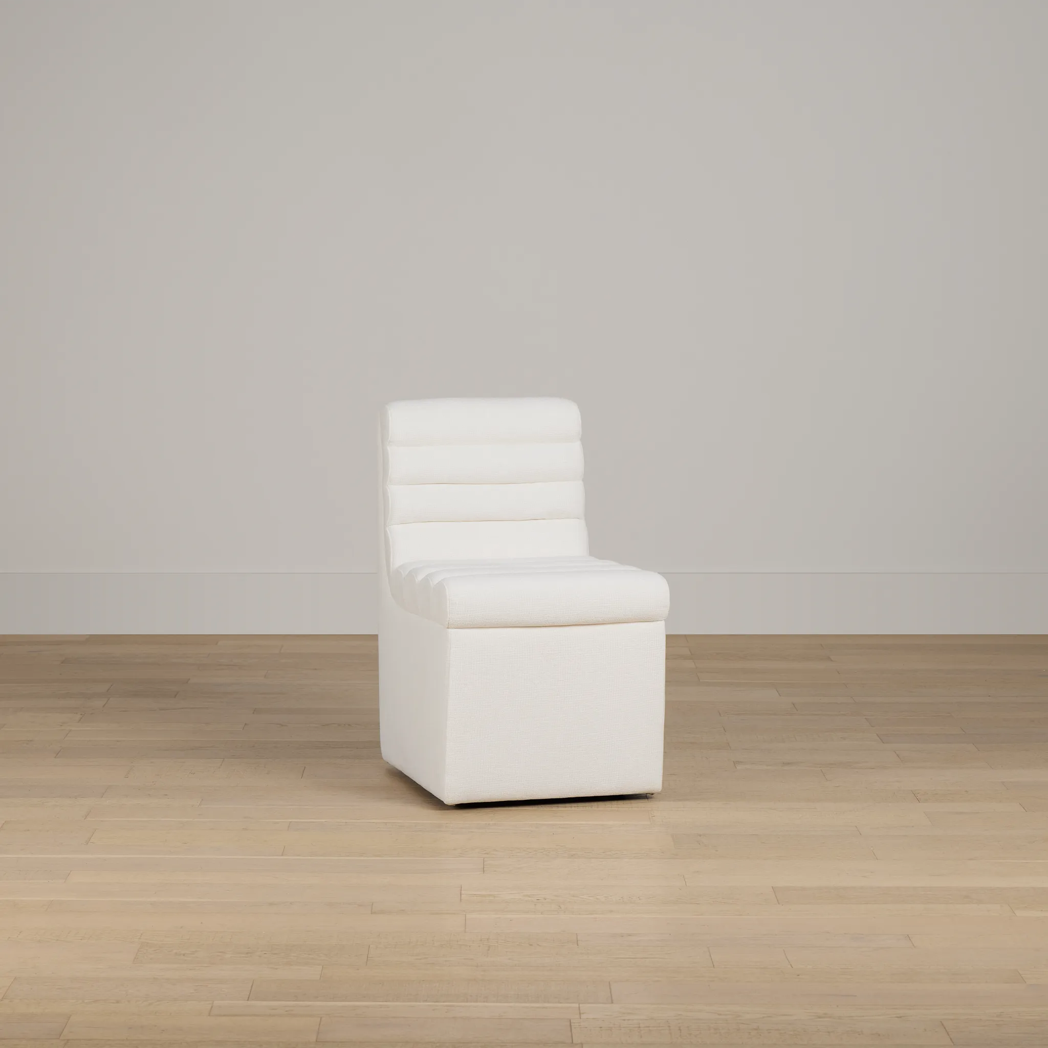 Buckhead White Upholstered Side Chair