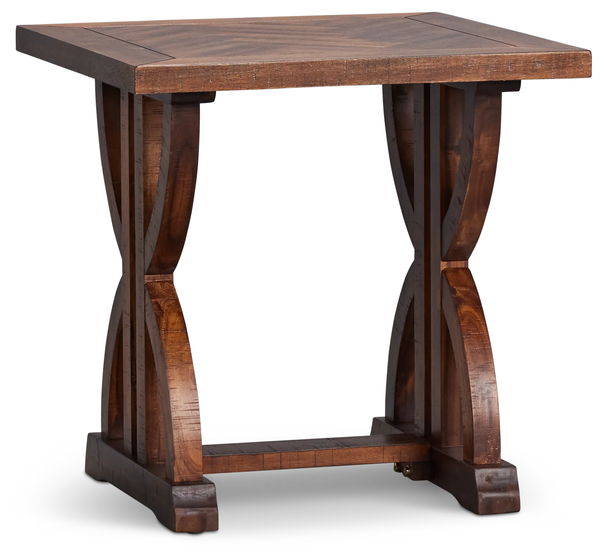Joplin Dark Tone Rectangular End Table