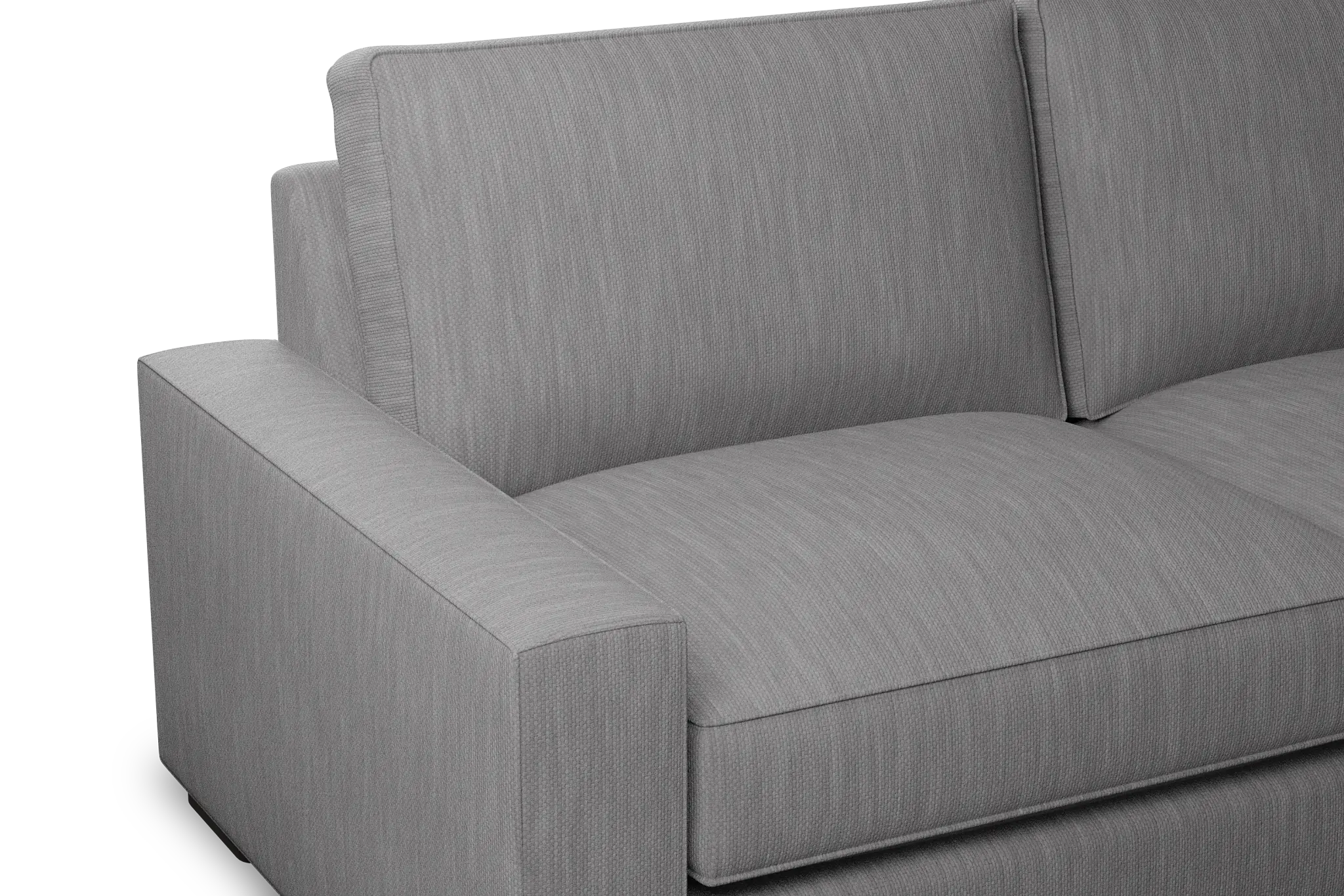 Edgewater Revenue Gray 84" Sofa W/ 2 Cushions Edgewater Revenue Gray 84" Sofa W/ 2 Cushions