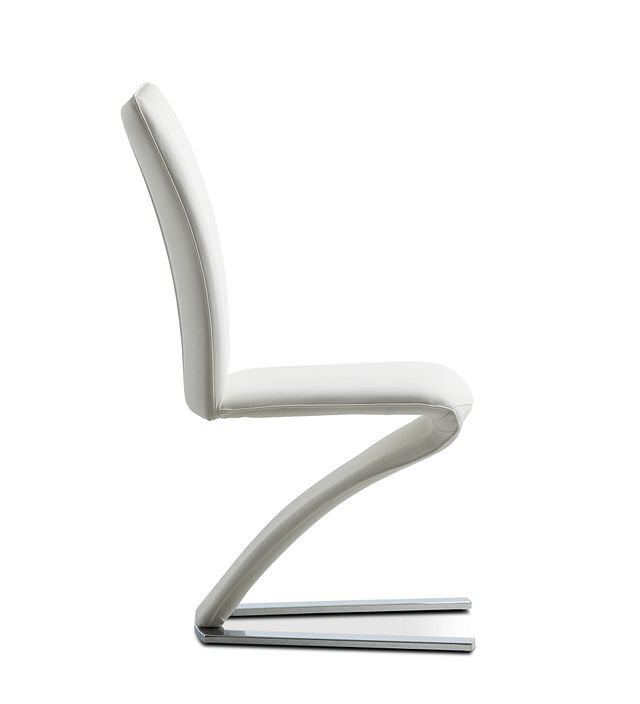 Catalina White Upholstered Side Chair