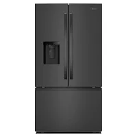 Whirlpool 3536 Series Black Stnl Steel French Door Refrigerator