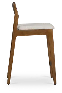 Santorini Mid Tone 24" Upholstered Barstool