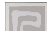 Shaya Khaki Framed Wall Art