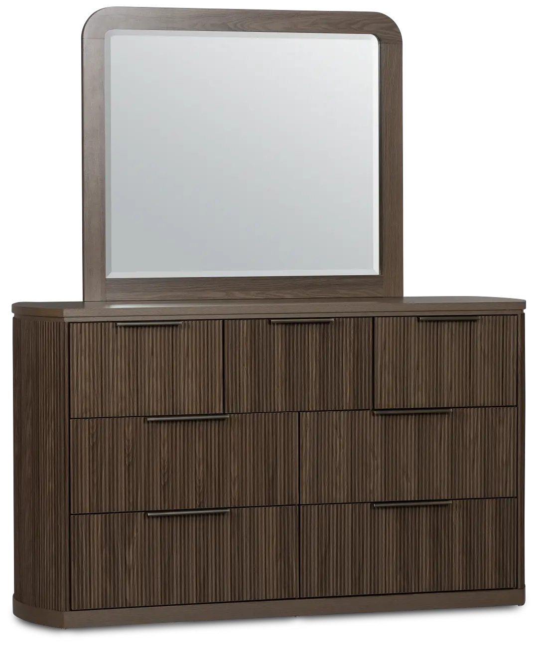 Camden Dark Tone Dresser & Mirror Camden Dark Tone Dresser & Mirror