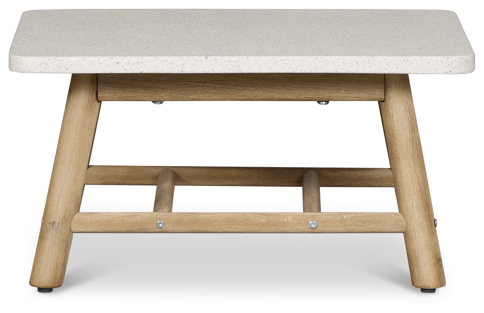 Azure Light Tone Square Coffee Table