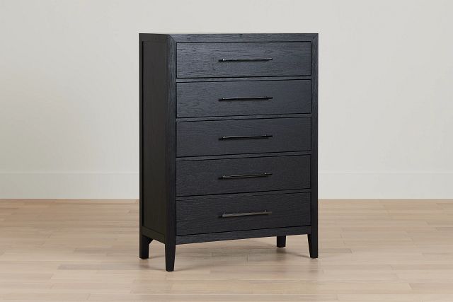 Alden Black Drawer Chest