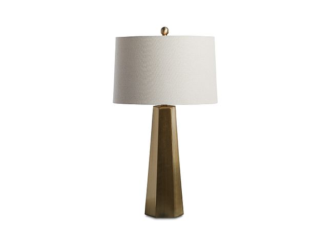 Marsham Light Beige Table Lamp