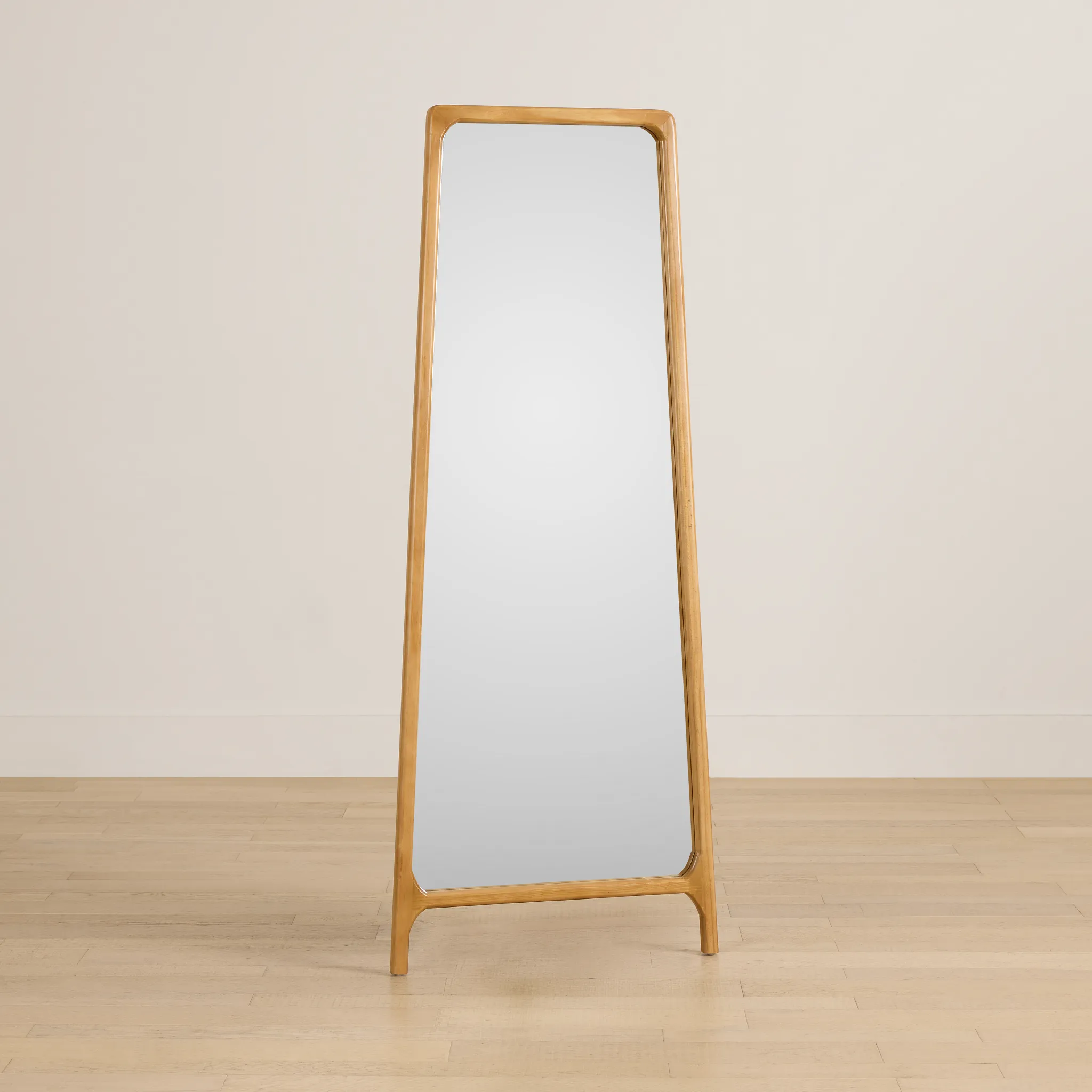 Dory Light Tone Floor Mirror