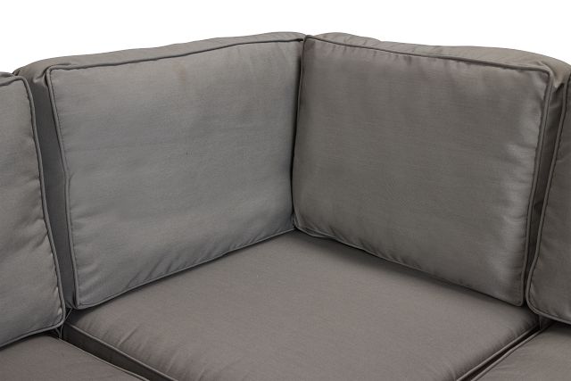 Canyon Gray Large Two-arm Sectional
