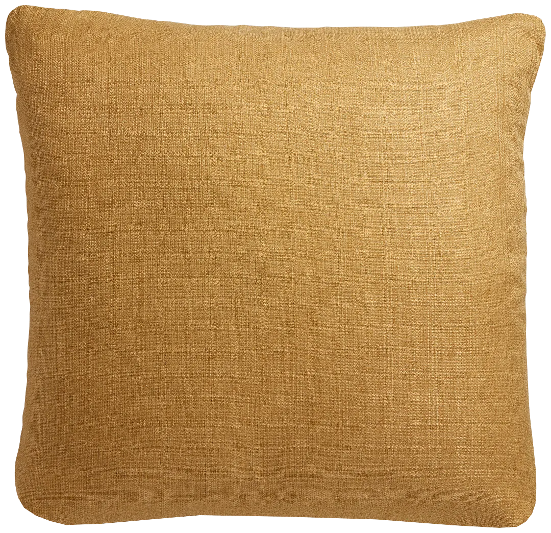 Zeke Yellow 20" Accent Pillow