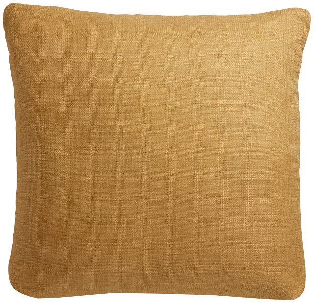 Zeke Yellow 20" Accent Pillow