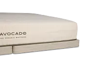 Avocado Eco Organic Cushion Firm Low-profile Mattress Set