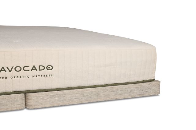 Avocado Eco Organic Cushion Firm Low-profile Mattress Set